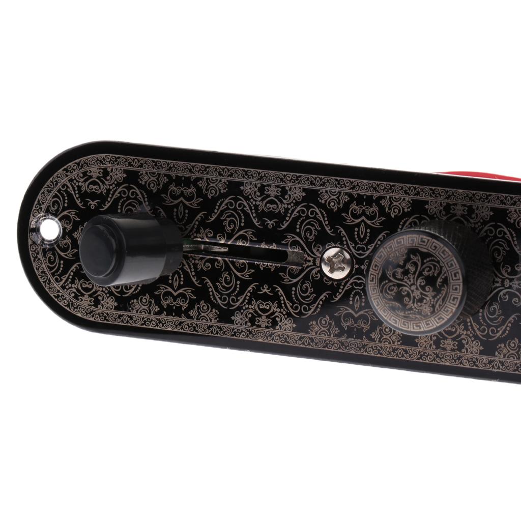 Sunnimix Đàn Guitar Prewired Điều Khiển Đĩa 3 Cách Tặng Công Tắc Cho Đàn Guitar