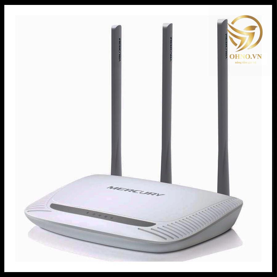 Bộ Thiết Bị Phát Wifi Mercury MW 315R 3 Anten Cục Phát Sóng Wifi Tốc Độ Cao Ổn Định hàng chính hãng