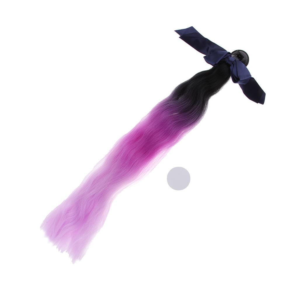 22'' Gradient Ramp Ponytail Motorcycle PC Hair