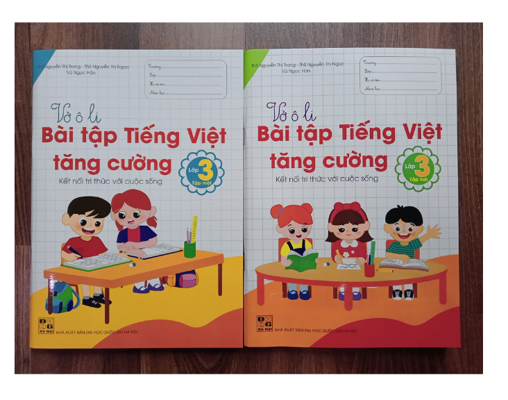 Sách - Vở Ô li Bài Tập Tiếng Việt Tăng Cường lớp 3 - tập 1 ( Kết Nối )