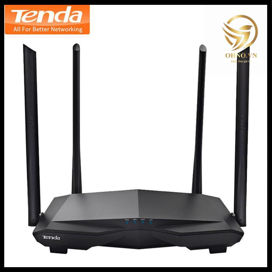 Bộ Thiết Bị Phát Wifi Tenda AC6 Cục Phát Sóng Wifi 4 Râu Siêu Phủ Sóng Siêu Tốc Độ -hàng chính hãng