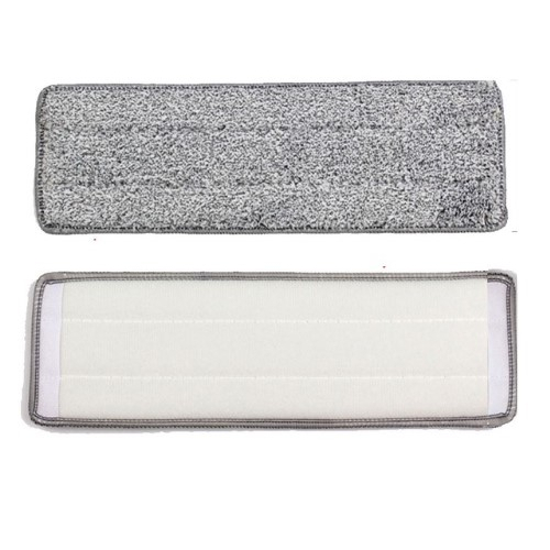 Bông Lau Nhà Thay Thế 2 Đầu Gài Cho Cây Lau Nhà Tự Vắt 32x12cm