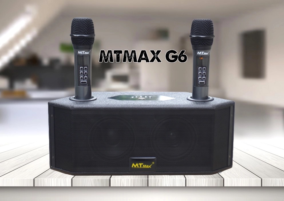 Loa di động MTMAX G6 cao cấp nhỏ gọn hát karaoke cực hay hàng chính hãng