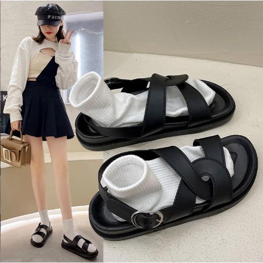 Form To Sandal Dép Quai Hậu Quai Xoắn Đế 2,5cm Mềm Êm Chân Đi Học, Đi Làm G167