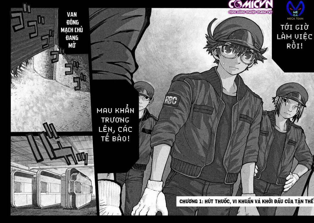biệt đội tế bào black - hataraku saibou black chapter 1 6
