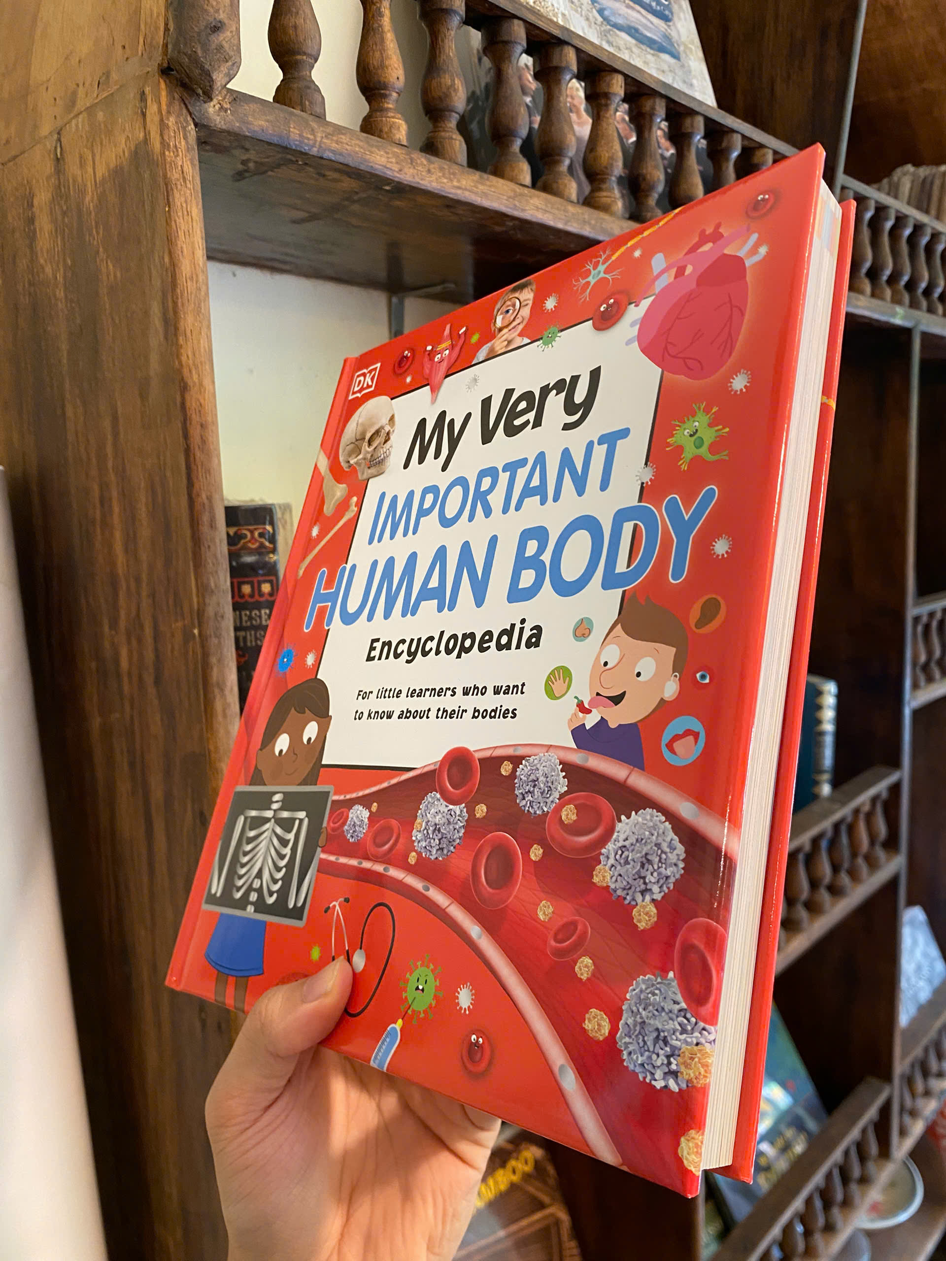 Sách - My Very Important Human Body Encyclopedia - DK Children English Book / Ngoại văn Nhập khẩu