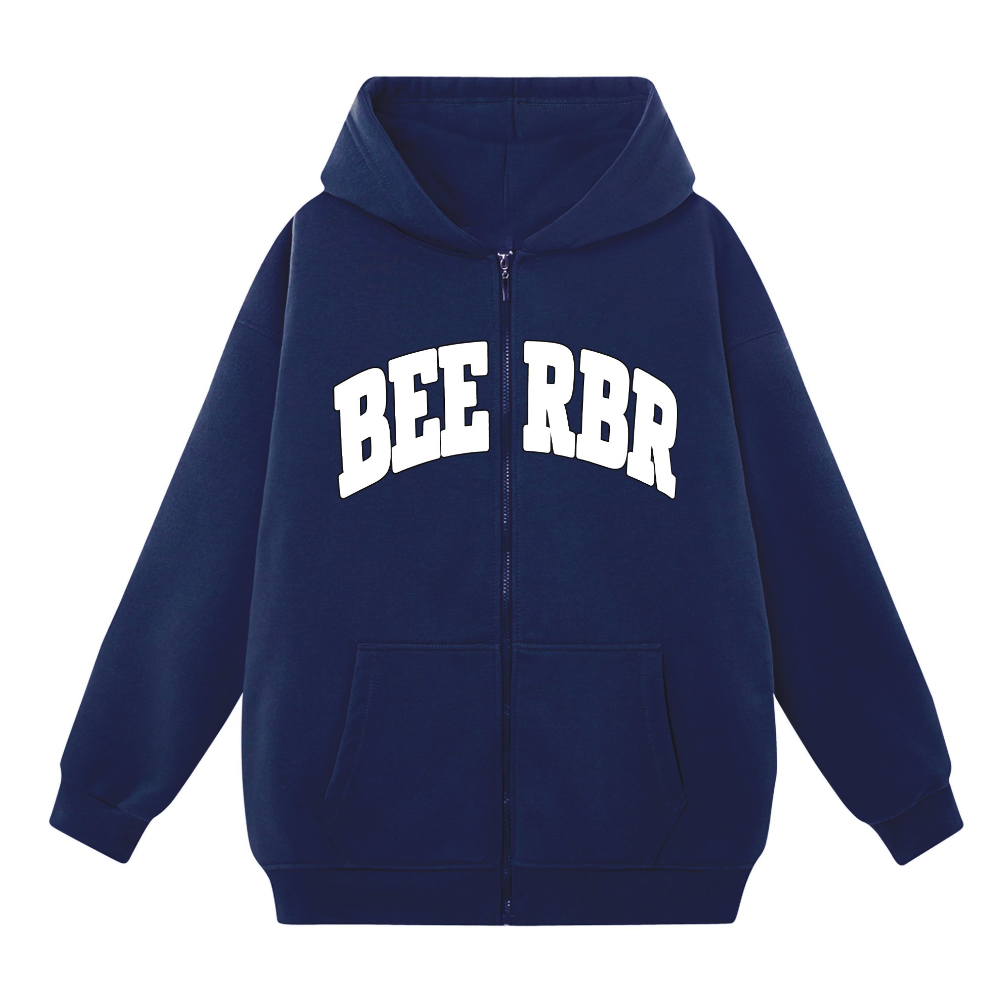 Áo khoác Hoodie Zip SAM CLO nam nữ có mũ khóa kéo chất tay dài thu đông form rộng ZIP BEERBR