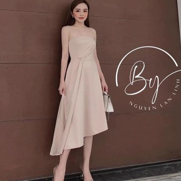 Váy 2 dây lụa
