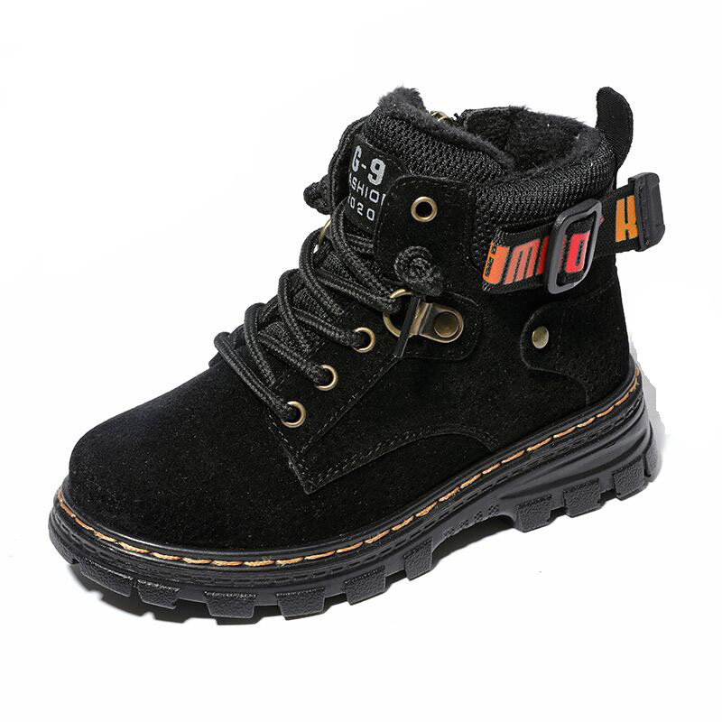 GIAY.8877 Giày Martin Boots trẻ em nam và nữ chống nước, chống mòn bảo vệ đôi chân của bạn
