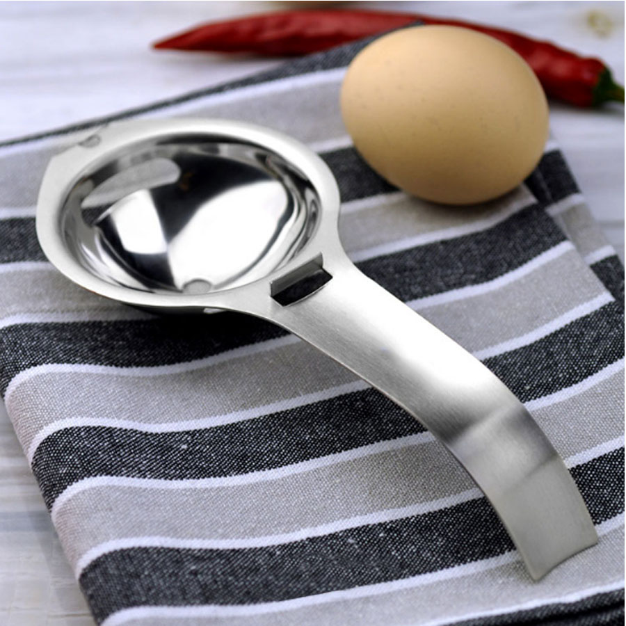 Dụng cụ lọc tách lòng đỏ,trắng trứng bằng inox 304