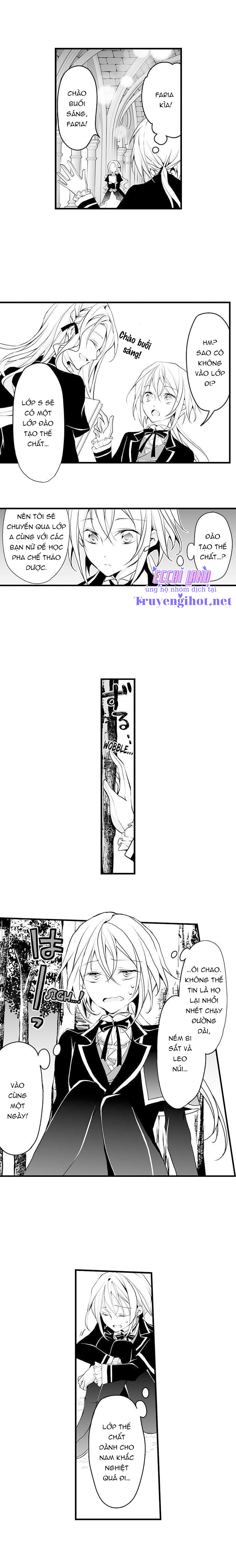 [15+] chuyển sinh thành hoàng tử phản diện, nhưng thực ra nam phản diện đó lại là con gái chapter 7.2 3