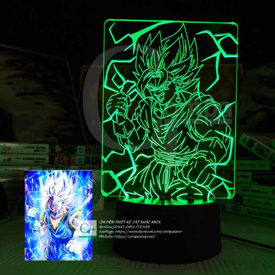 Đèn Ngủ DragonBall Gogeta Vegito Type 03 ADRB0403 16 MÀU TUỲ CHỈNH