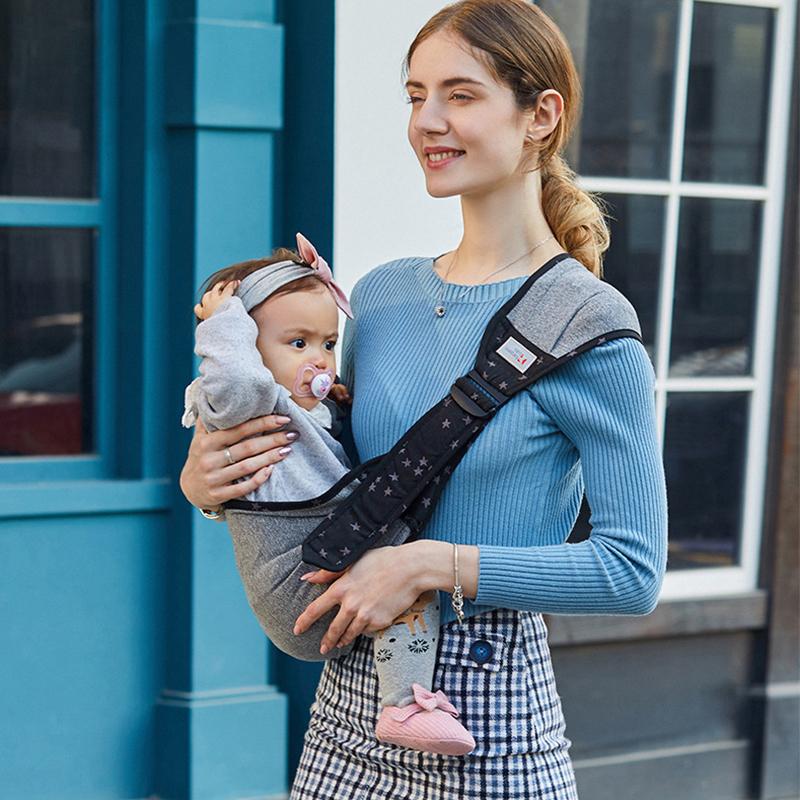 Tiện Lợi 1 Vai Em Bé Khăn Thiết Kangaroo Bé Sling Trẻ Sơ Sinh Cho Bé Tàu Sân Bay Bọc Hipseat Eo Phân Dây