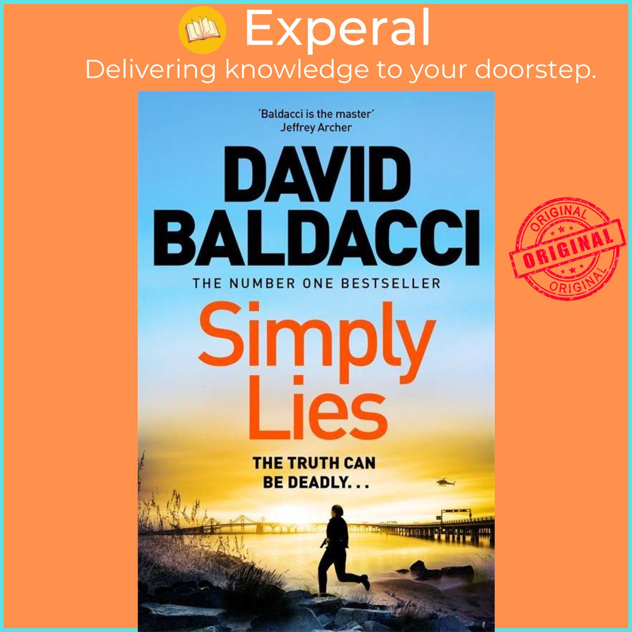 Sách - Simply Lies - From the Sunday Times number one bestselling author by David Baldacci (UK edition, paperback)