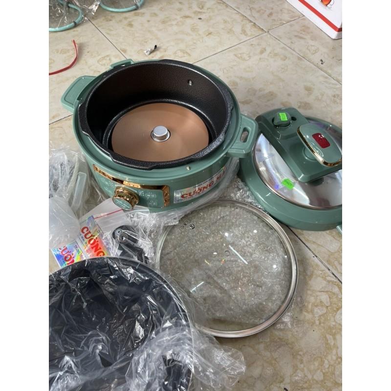 Nồi điện đa năng 2 vung cực tiện