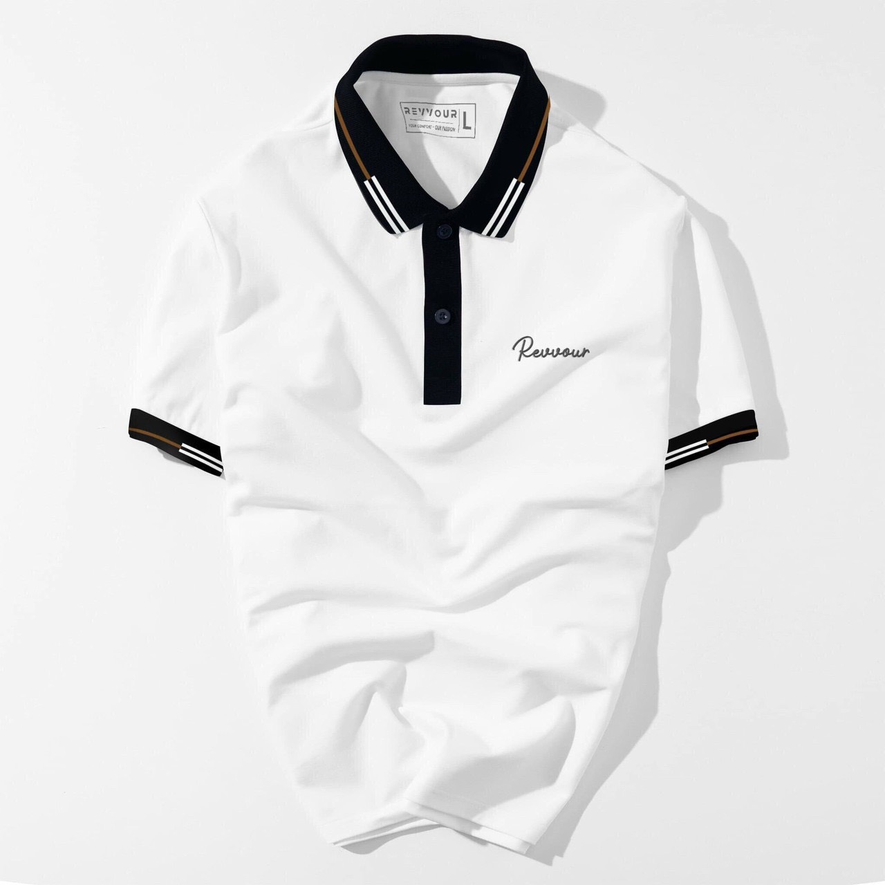 Áo Thun Polo Cặp Nam Tay Ngắn Unisex thương hiệu Chandi thiết kế cố bẻ thêu không bong tróc khi giặt PLN35