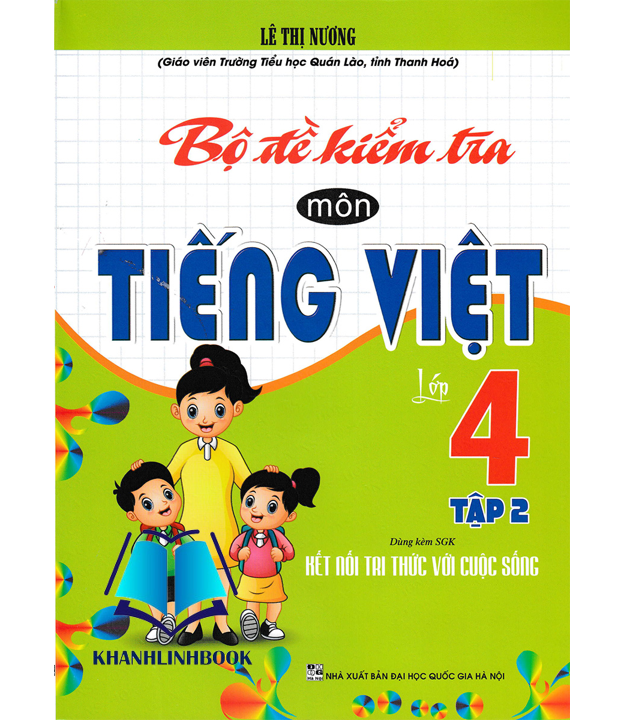 Sách - Combo Bộ Đề Kiểm Tra Môn Tiếng Việt Lớp 4 - Tập 1 + 2