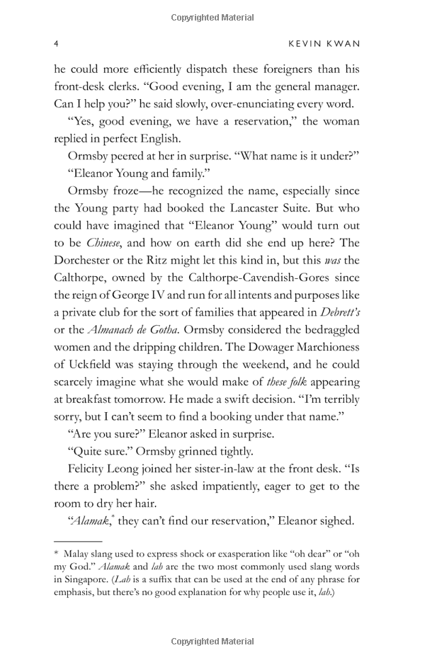 Crazy rich asians