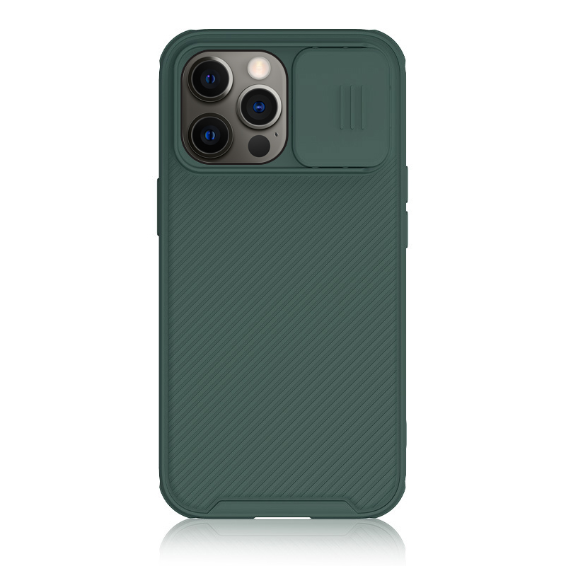 Ốp Lưng Kéo Nắp Hỗ Trợ Sạc Từ Tính Dành Cho Iphone 12 13 14 15 12 Pro 12 Pro Max 13 Mini 13 Pro 13 Pro Max 14 Plus 14 Pro 14 Pro Max 15 Plus 15 Pro 15 Pro Max - Hàng Chính Hãng - Xanh Lá Đậm - 14 Pro