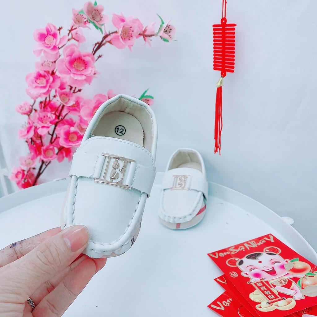 Giầy tập đi cho bé trai sơ sinh size từ 0-12m