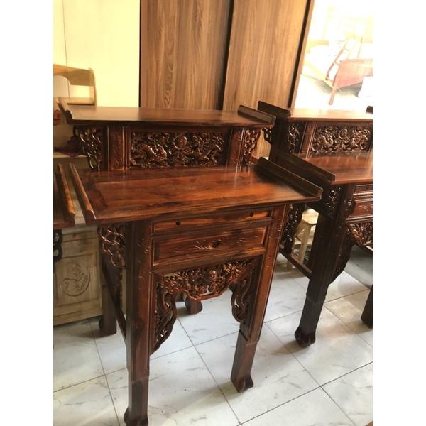 Bàn Cúng &amp; Tủ Thờ Gia Tiên Gỗ Muồng Ngang 88cm