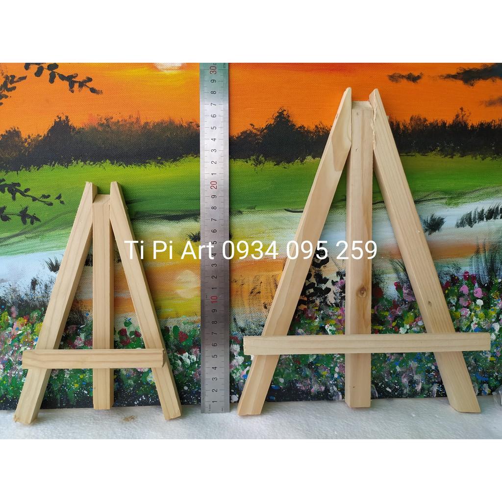 Giá vẽ gỗ, giá trưng bày, giá vẽ kích thước 20 cm, 30 cm