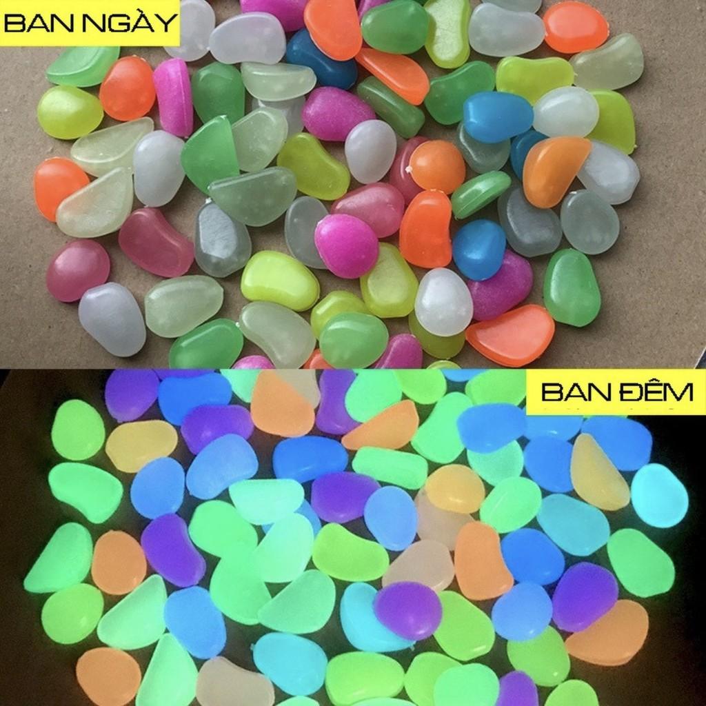 Sỏi nhựa Phát Quang Trang Trí Hồ Cá, Sân Vườn...