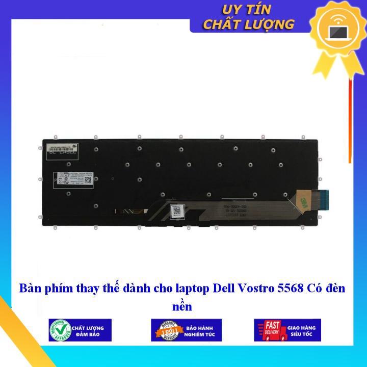 Bàn phím dùng cho laptop Dell Vostro 5568 Có đèn nền - Hàng Nhập Khẩu New Seal