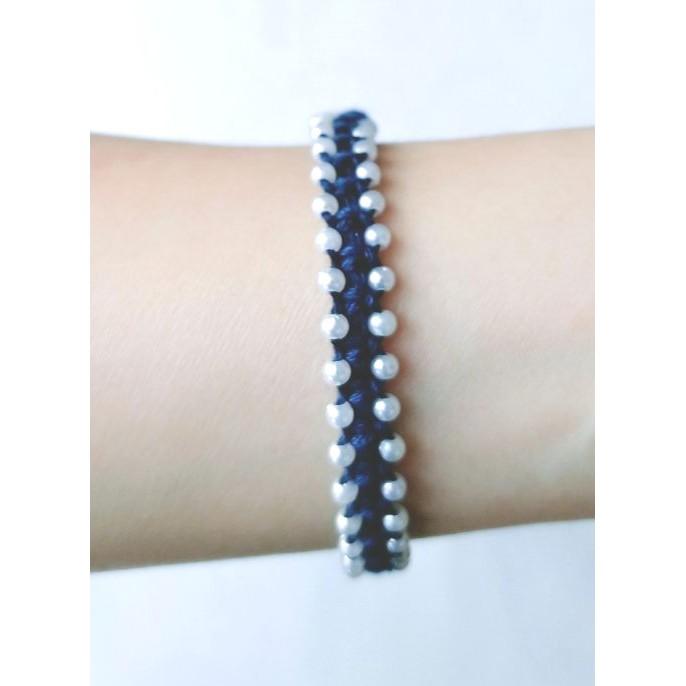 Vòng tay vòng chân may mắn-hạt cườm 2-Wendy-Friendship bracelet-Vòng tay tình bạn-bạn bè handmade DIY