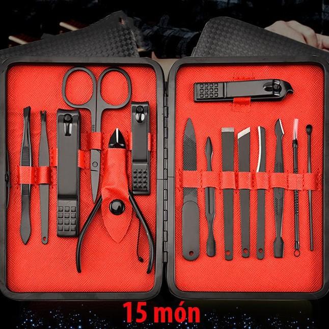 Bộ dụng cụ bấm móng tay tiện lợi 12/15/19 món