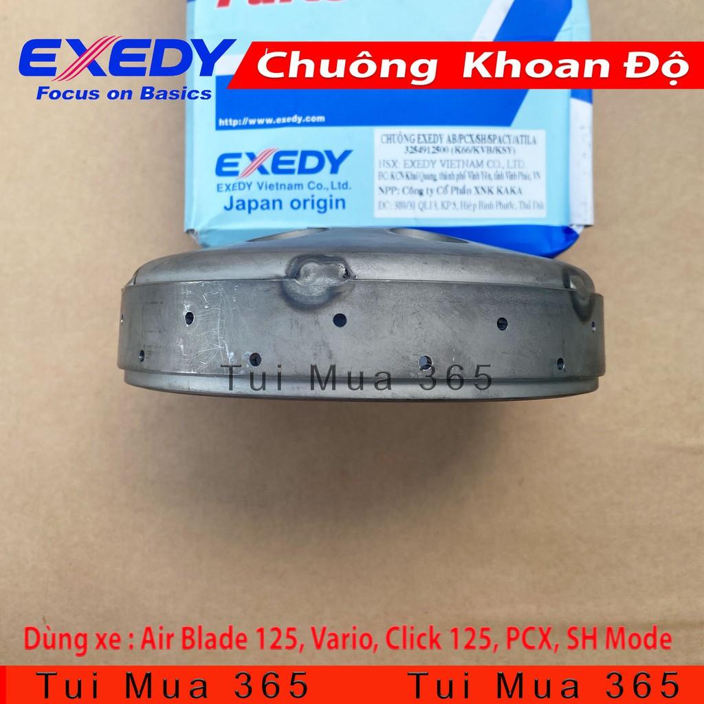 Chuông EXEDY Khoan Độ cho xe Air Blade 125, Vario, Click 125, PCX, SH Mode, ATiLa, Spacy125