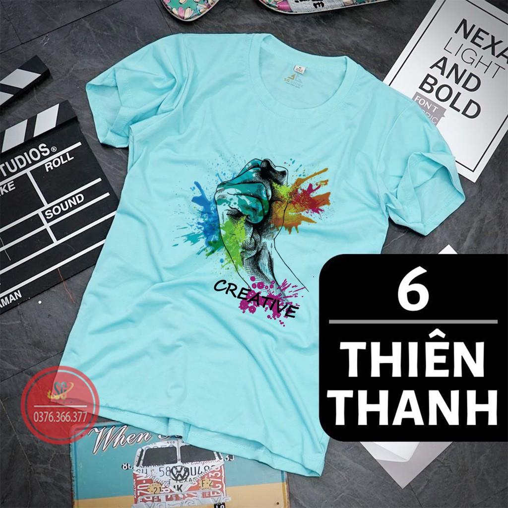 Áo thun nam tay ngắn CREATIVE - có NHIỀU MÀU