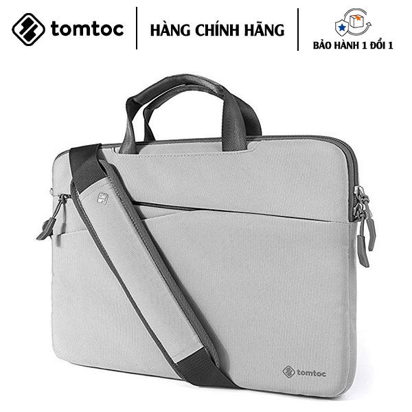 Túi Xách Tomtoc Messenger bags dành cho Macbook 13" Gray bảo vệ hoàn hảo chống va đập và trầy xước - Hàng Chính Hãng
