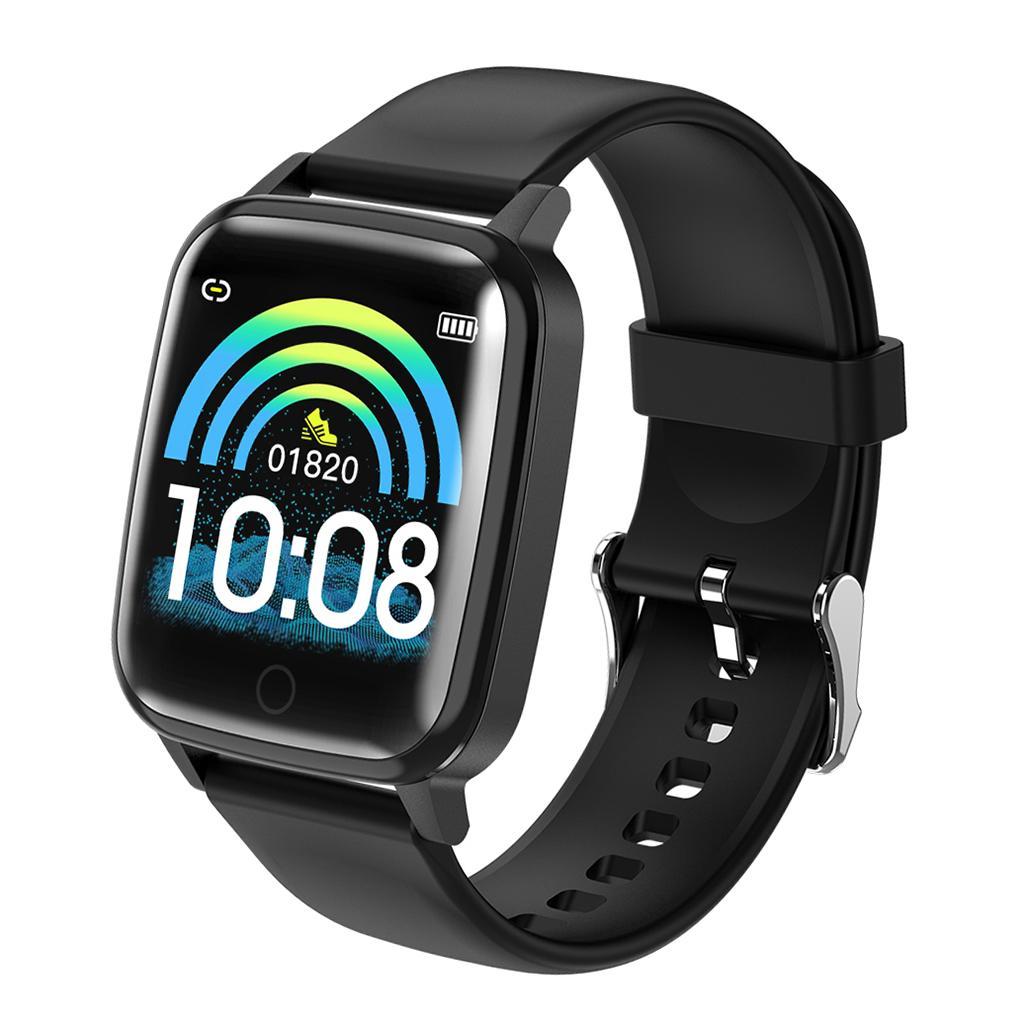 Smart Watch Heart Rate Oxygen Blood Pressure Sport Fitness Tracker Black