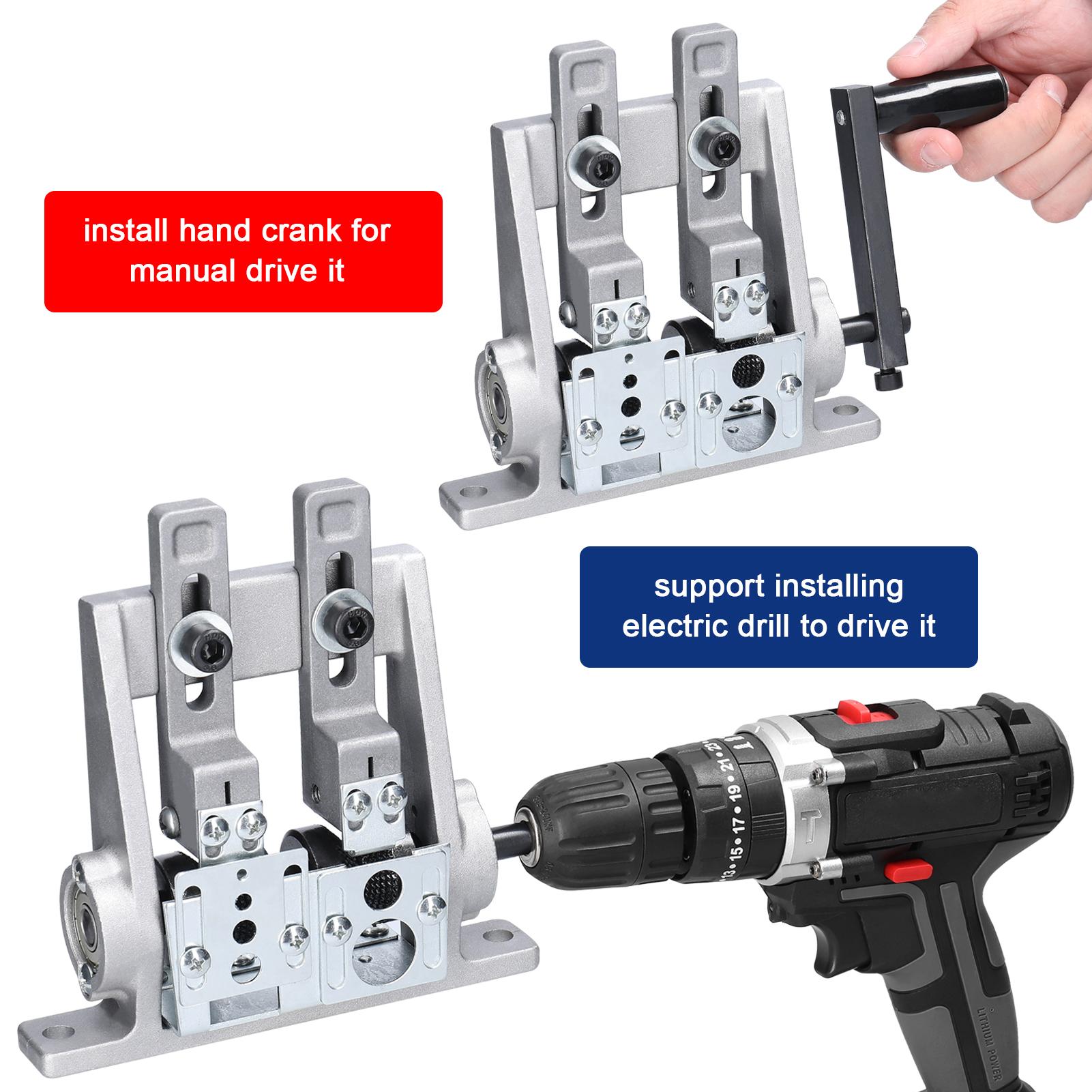 Double Drive Wire Stripping Tool Professional Wire Stripper High-speed Steel Blade 1-21mm Home Wire Cable Wire-stripping Machine