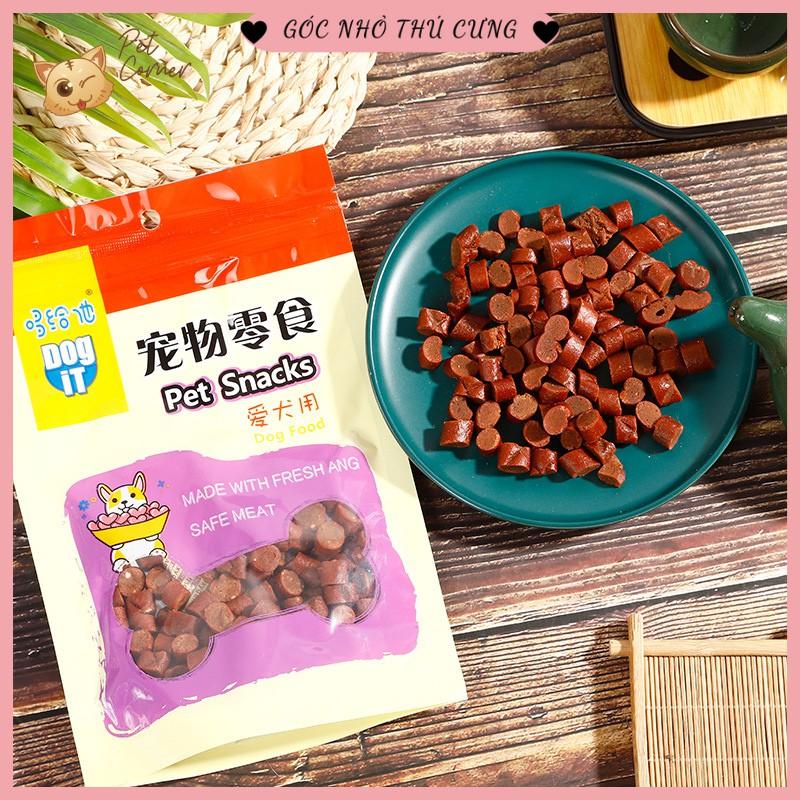 Bánh thưởng Dogit cho thú cưng dạng viên thịt bò 100g (Thức ăn thưởng, đồ ăn nhẹ vị thịt bò cho chó mèo)