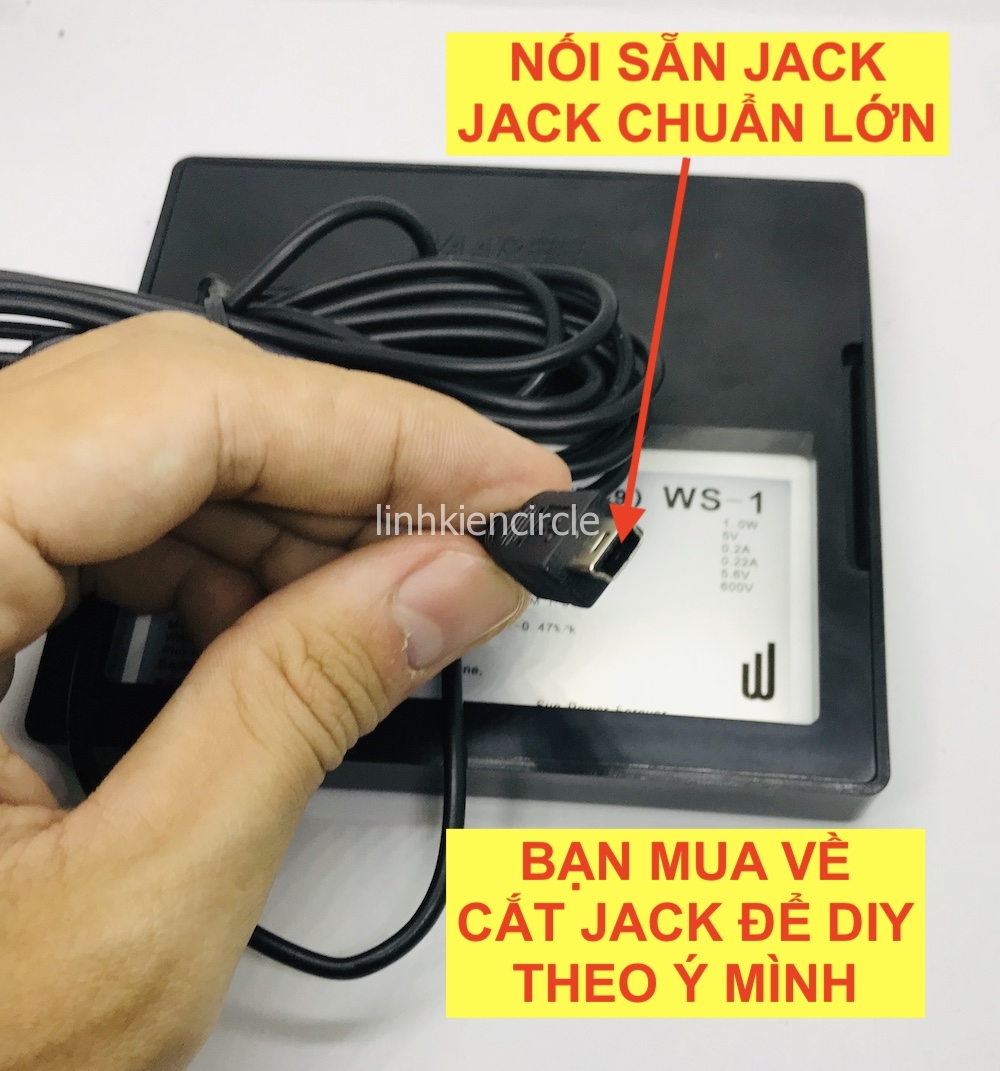 Tấm pin mặt trời mini 1W điện áp 5V 0.2A nối sẵn dây mặt kính chất lượng cao dùng DIY - KG0003