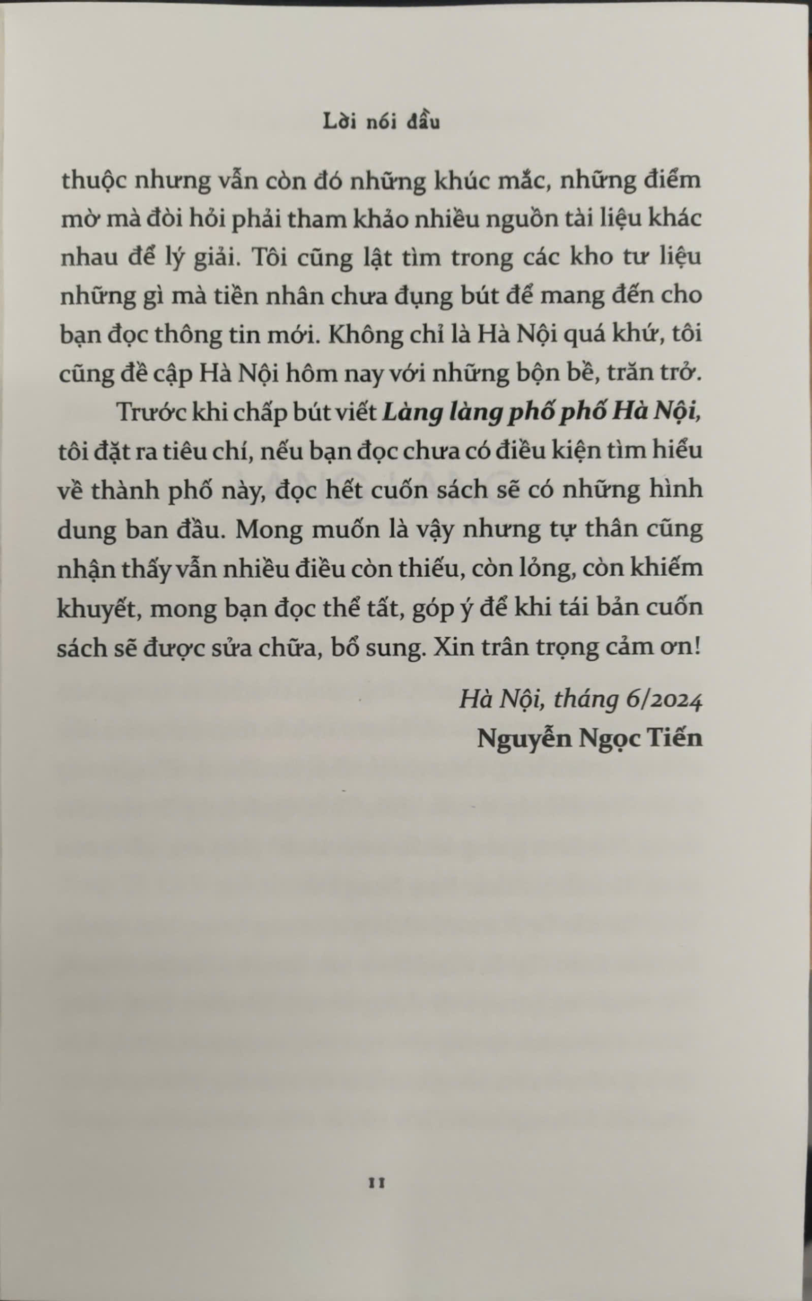 Sách - Làng làng phố phố Hà Nội (Nguyễn Ngọc Tiến) (Nhã Nam Official)