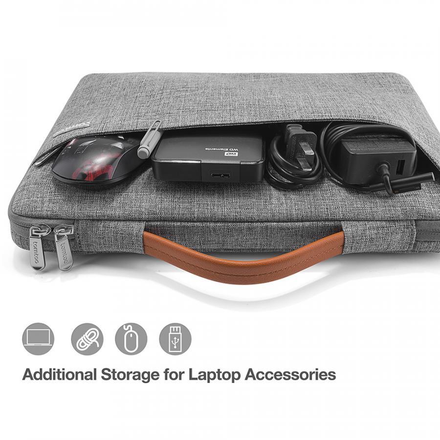 Túi xách chống sốc Tomtoc Spill-Resistant cho Macbook và Laptop 13/14/15/16” - Hàng chính hãng