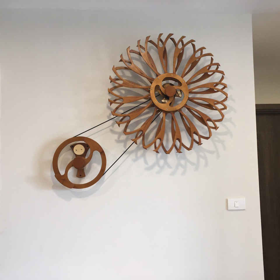 Tranh điêu khắc động học Sunflower (Kinetic Sculpture Picture Sunflower)