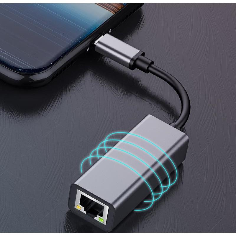 Cáp chuyển Type-C 3.1 ra cổng LAN RJ45