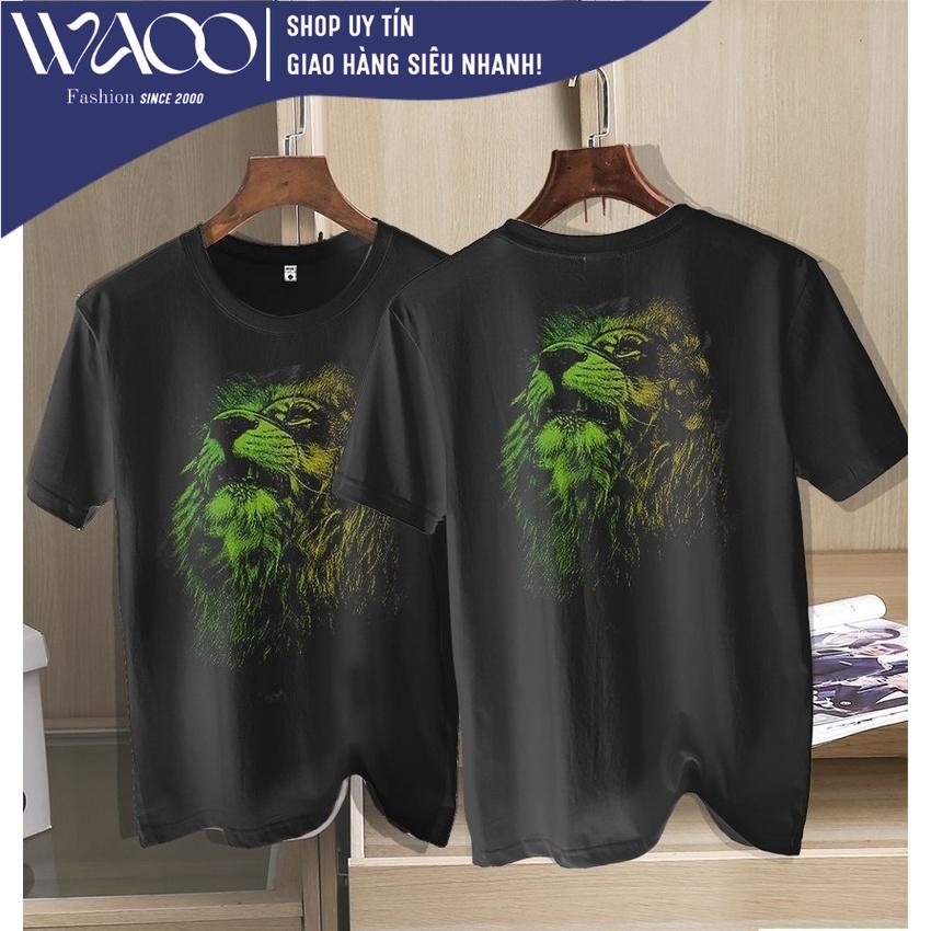 Áo Thun Nam Nữ, Có Bigsize Từ S Đến 8XL, Áo Phông vải cotton, Mặc Mịn Thoáng Mát - Thời Trang Waoo, Mẫu ATNN303