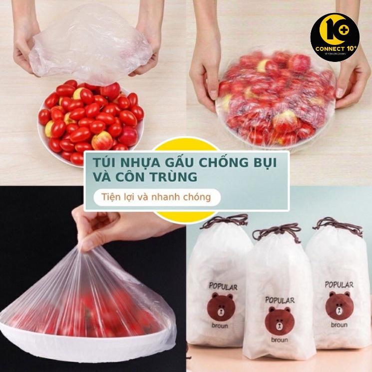 Màng bọc thực phẩm GẤU co giãn siêu dai có chun