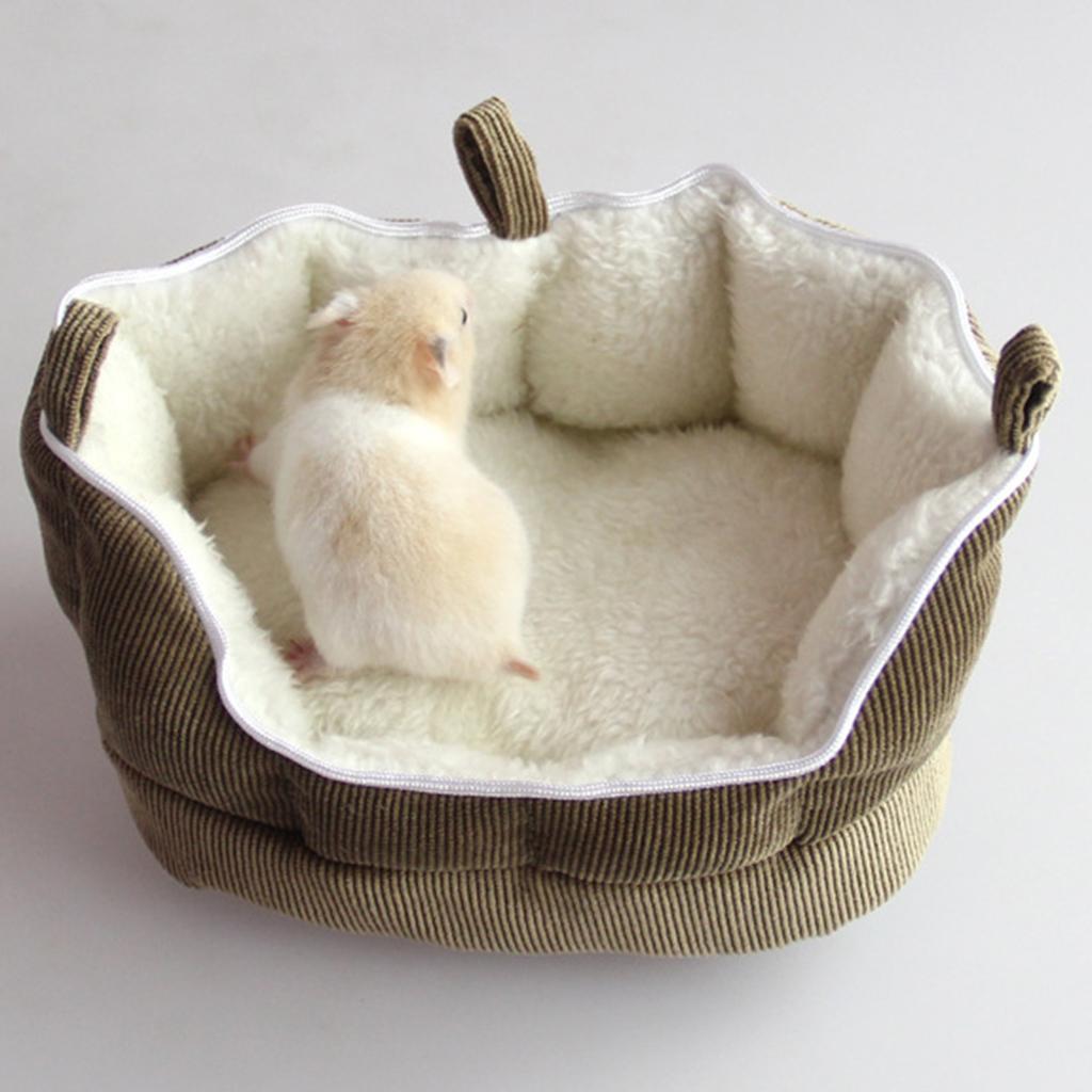 2Pcs Hammock House for Pet Ferret Rat Hamster Parrot Squirrel Bed Toy