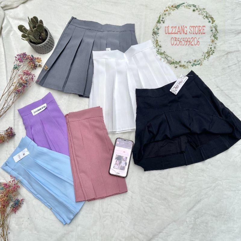 Chân váy tennis xanh mint siêu yêu