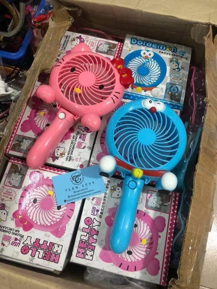 Quạt tích điện cầm tay