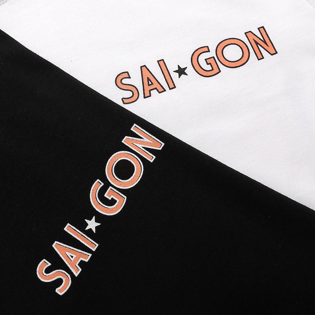 Áo thun saigonese tay lỡ unisex