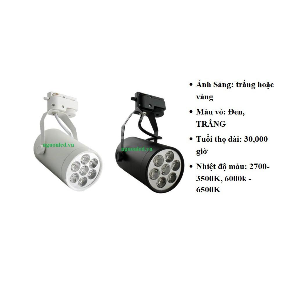 ĐÈN LED RỌI THANH RAY,LED CHIẾU ĐIỂM 9W