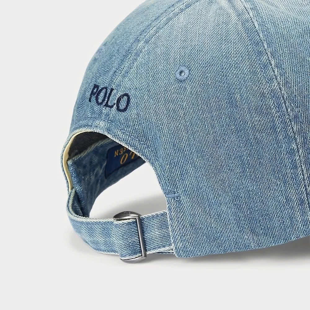 Nón kết, mũ lưỡi trai Po.lo phối vải jeans form chuẩn siêu đẹp (Ảnh thật)