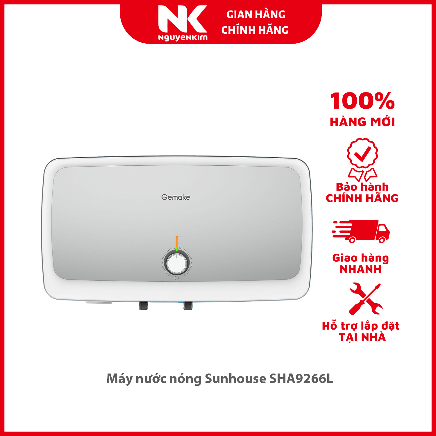 Máy nước nóng Sunhouse SHA9266L - Hàng chính hãng